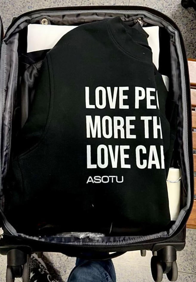 Love People More Than You Love Cars T-Shirt Black w/ White Print