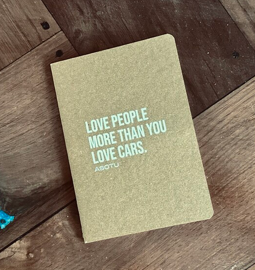 Love People More Than You Love Cars Notebook