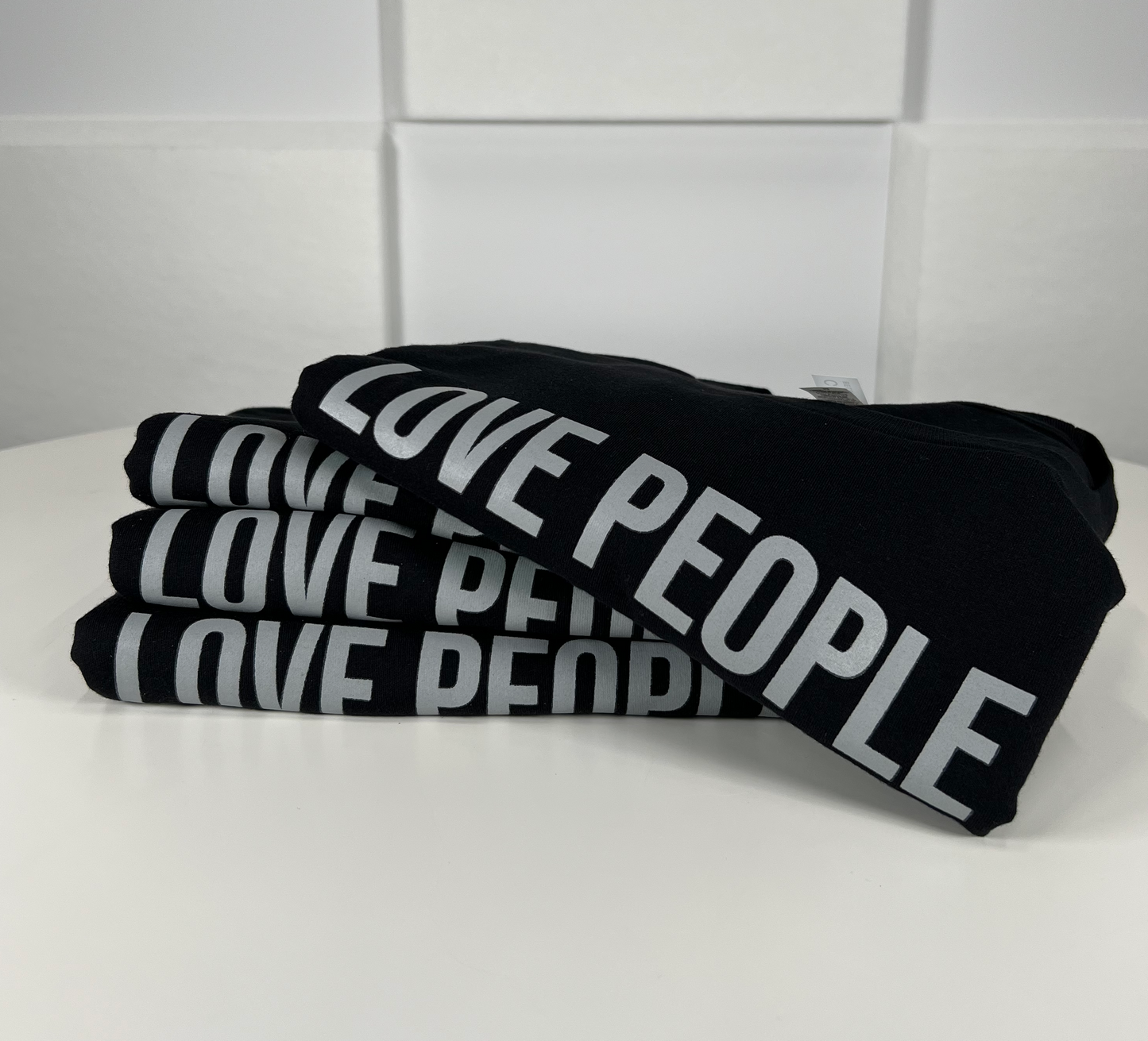 Love People More Than You Love Cars T-Shirt Black / Mint Green