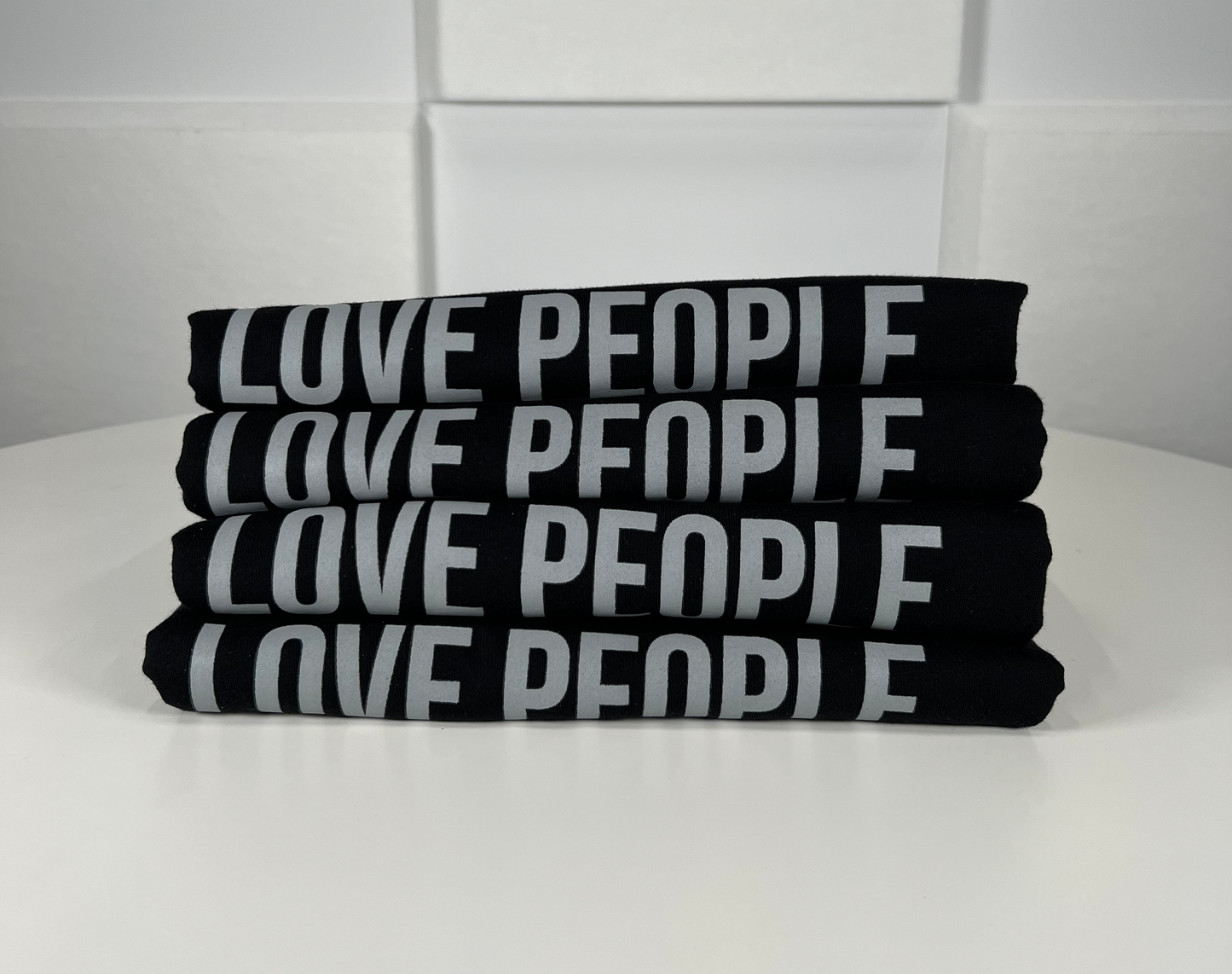 Love People More Than You Love Cars T-Shirt Black / Mint Green